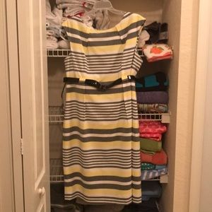 Calvin Klein Dress with removable belt.